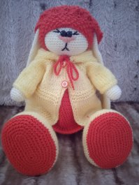 Зайка в стиле тильда №2